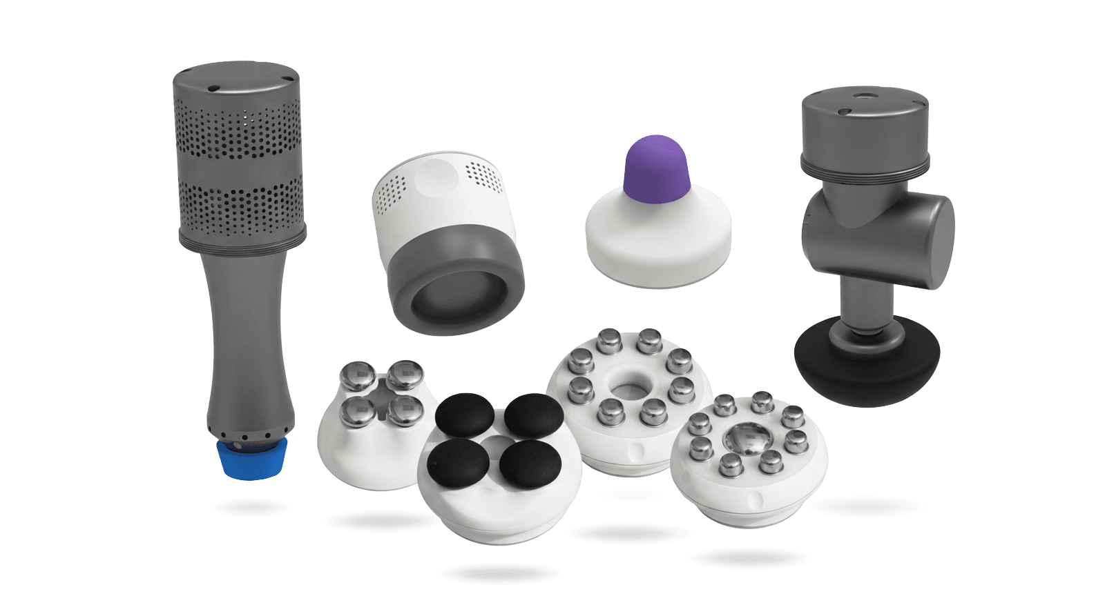 8 wymiennych głowic